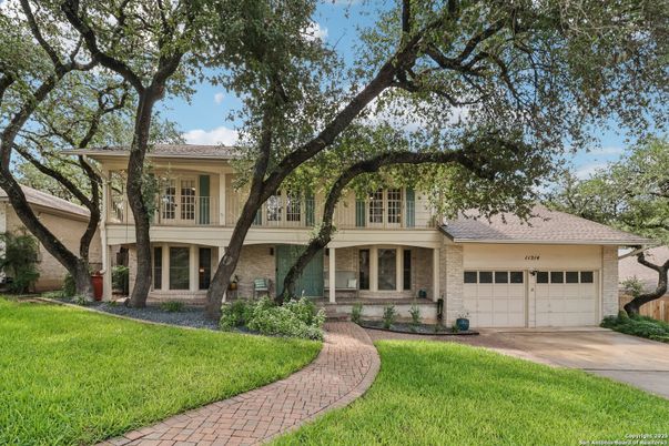 Attached, Exterior, Facade, Brick Facade, French Provincial