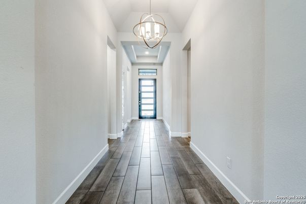 Chandelier, Interior, Wood Texture Flooring