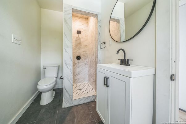 Bathroom, Interior, Marble Walls