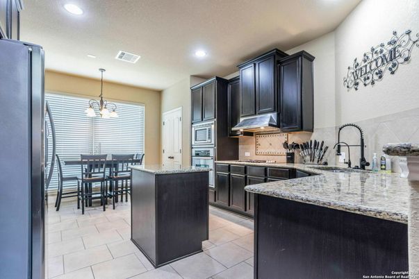 Chandelier, Dining room, Interior, Kitchen, Recessed Lighting