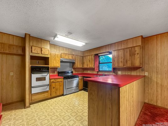 Interior, Kitchen, Wooden Walls