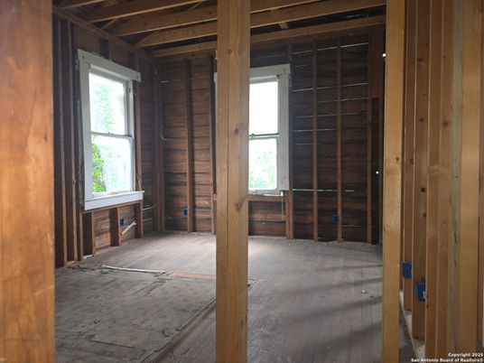 Empty room, Interior, Wooden Beams, Wood Texture Flooring, Wooden Walls