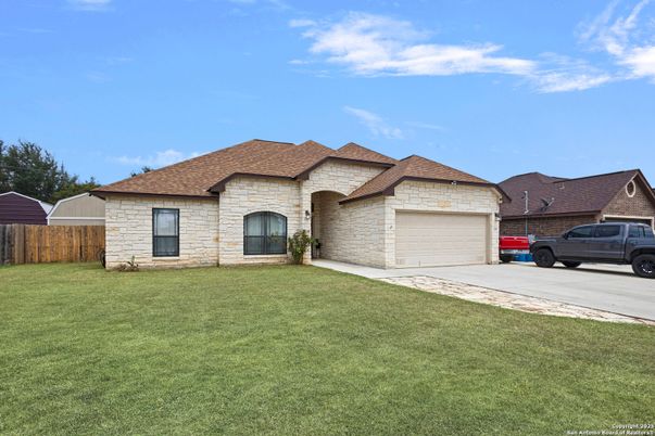 Attached, Backyard, Exterior, Facade, French Provincial
