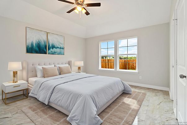 Bedroom, Interior, Marble