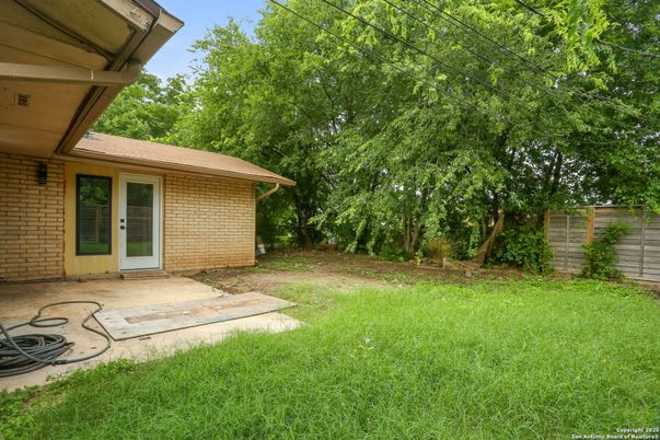 Backyard, Exterior
