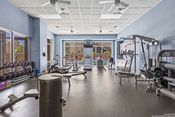 Fitness Equipment, Gym, Interior