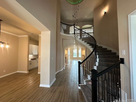 Interior, Pendant Lights, Wood Texture Flooring