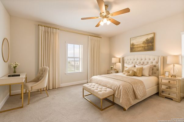 Bedroom, Home Office, Interior