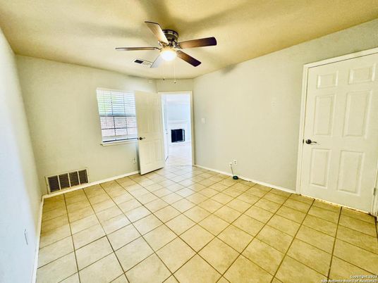 Empty room, Fireplace, Interior