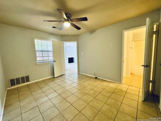 Empty room, Fireplace, Interior