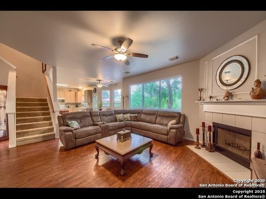 Fireplace, Interior, Living room, Wood Texture Flooring