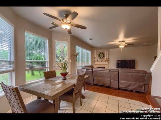 Dining room, Fireplace, Interior, Living room, Wood Texture Flooring