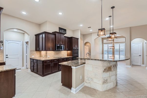 Interior, Kitchen, Pendant Lights, Recessed Lighting