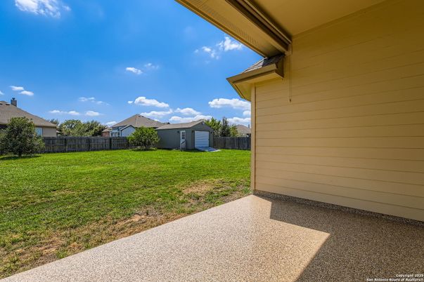 Backyard, Exterior
