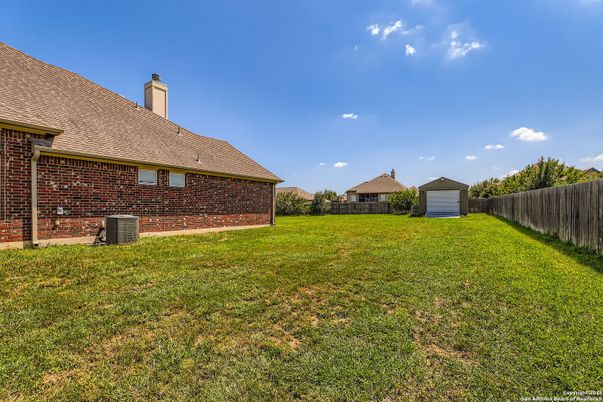 Backyard, Detached Garage, Exterior