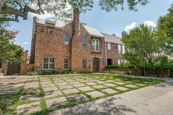 Exterior, Facade, Brick Facade, Solar Panels, French Provincial