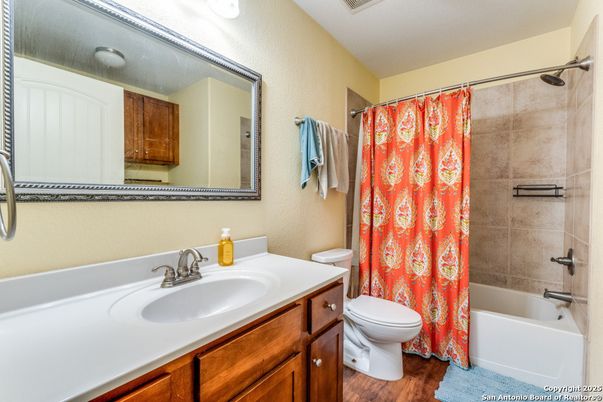 Bathroom, Interior, Wood Texture Flooring