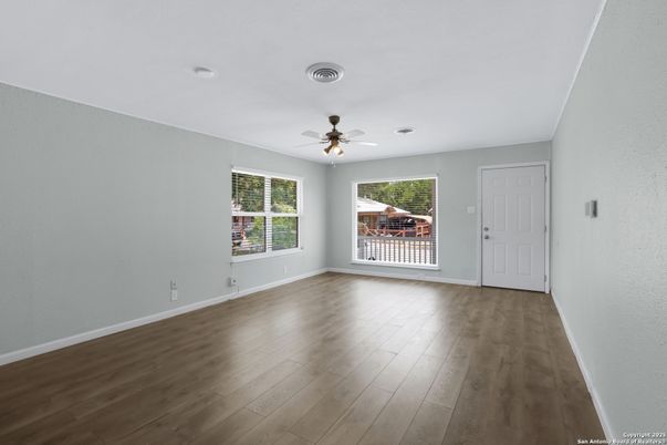 Empty room, Interior, Wood Texture Flooring