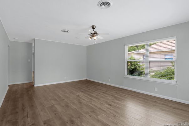 Empty room, Interior, Wood Texture Flooring