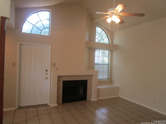 Empty room, Fireplace, Interior