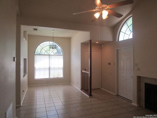Empty room, Fireplace, Interior