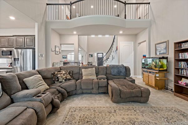 Interior, Kitchen, Living room, Recessed Lighting