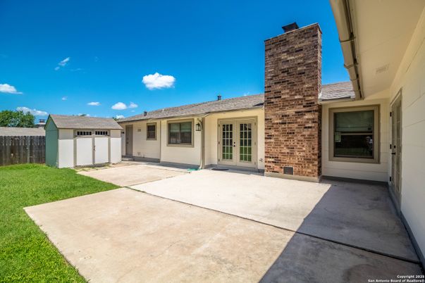 Backyard, Exterior