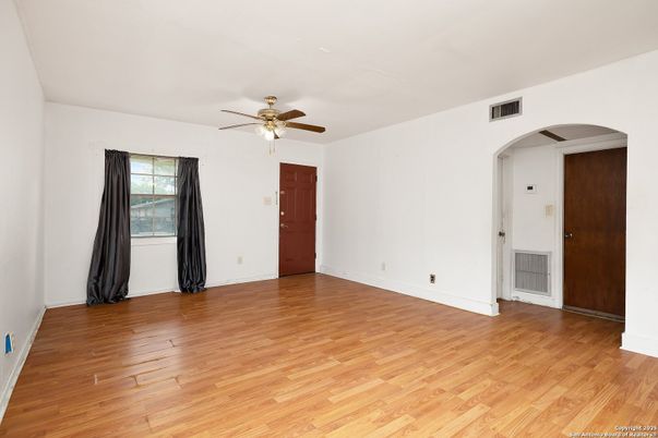 Empty room, Interior, Wood Texture Flooring