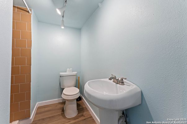 Bathroom, Interior, Wood Texture Flooring