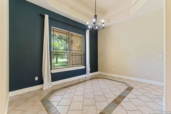 Chandelier, Empty room, Interior