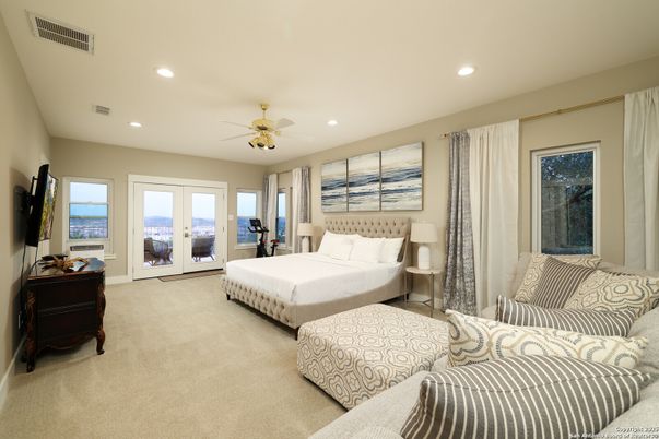 Bedroom, Interior, Recessed Lighting, Water