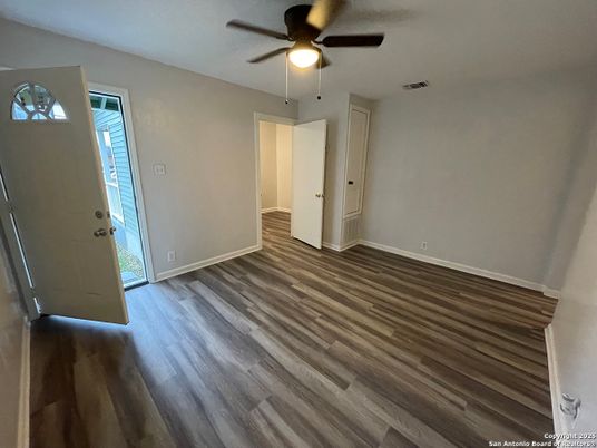 Empty room, Interior, Wood Texture Flooring
