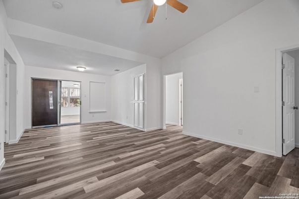 Empty room, Interior, Wood Texture Flooring