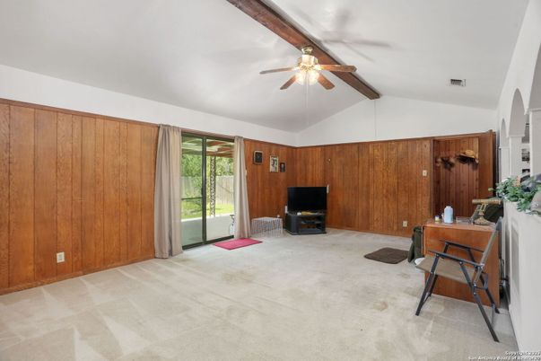 Empty room, Interior, Wooden Walls