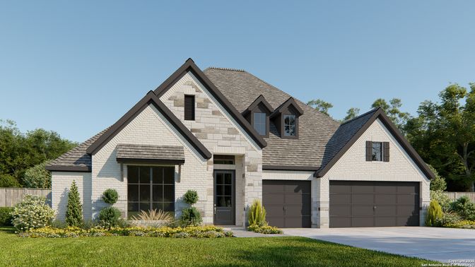 Attached, Exterior, Facade, Brick Traditional