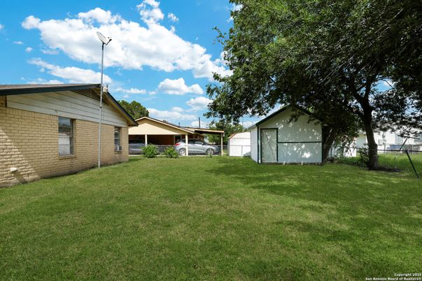 Backyard, Detached Garage, Exterior