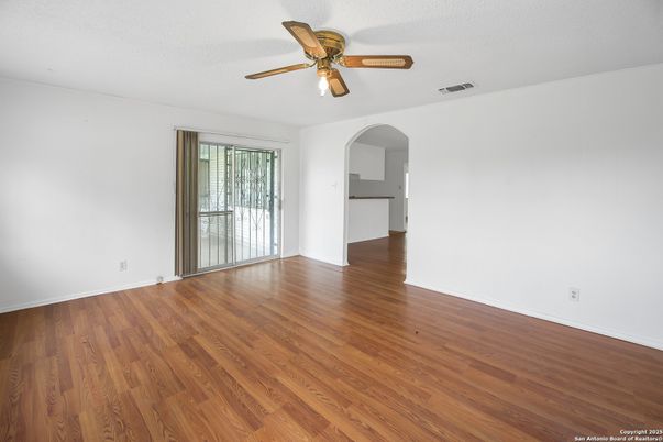 Empty room, Interior, Wood Texture Flooring