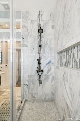 Bathroom, Interior, Marble Walls