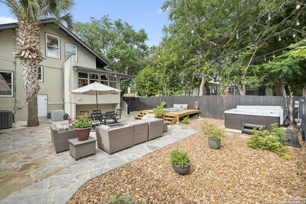 Backyard, Exterior, Hot Tub