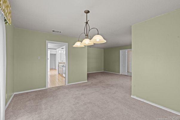 Chandelier, Empty room, Interior, Pendant Lights