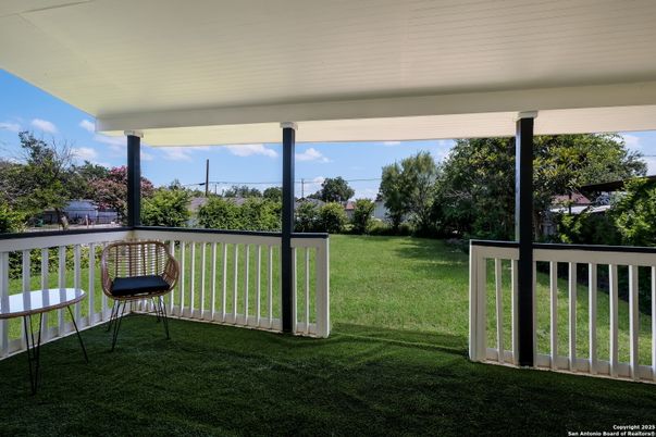 Backyard, Exterior