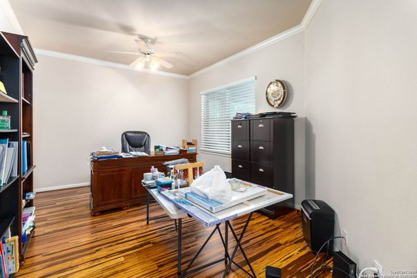 Home Office, Interior, Wood Texture Flooring