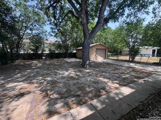 Backyard, Detached Garage, Exterior