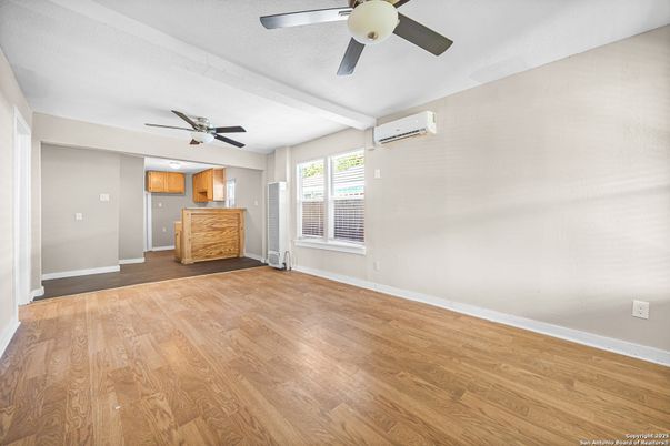 Empty room, Interior, Wood Texture Flooring
