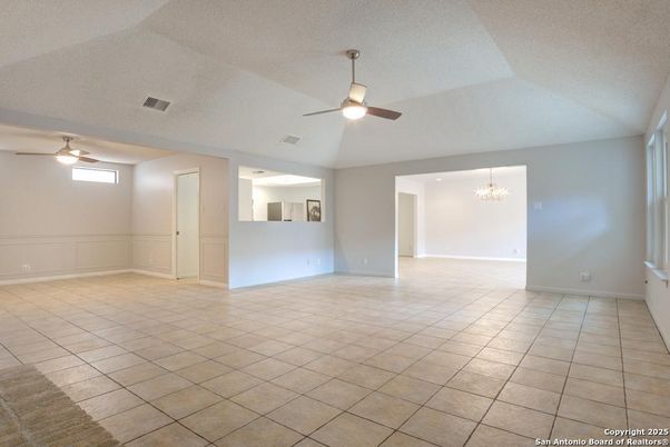 Chandelier, Empty room, Interior