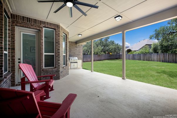 Backyard, Exterior