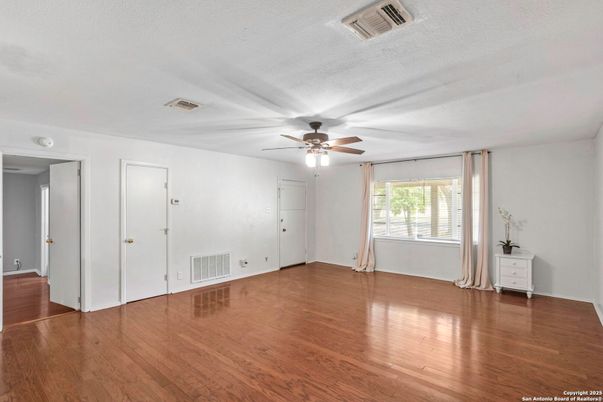 Empty room, Interior, Wood Texture Flooring