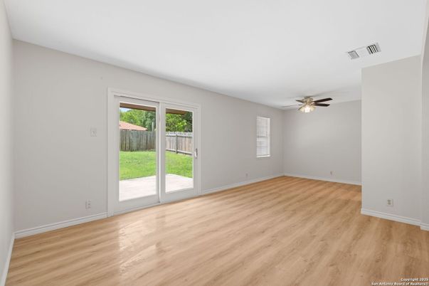 Empty room, Interior, Wood Texture Flooring