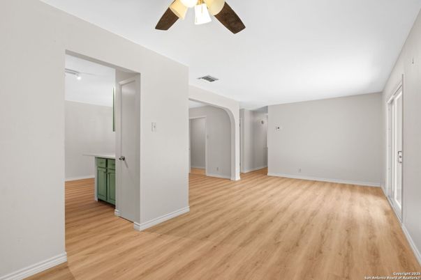 Empty room, Interior, Wood Texture Flooring