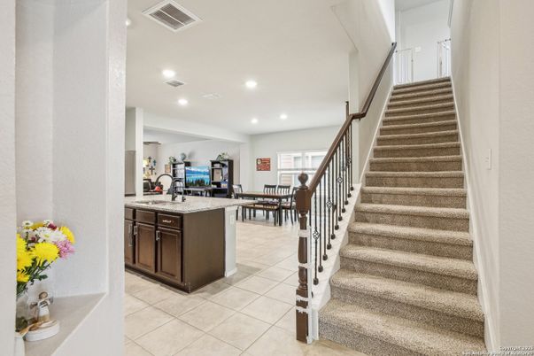 Dining room, Interior, Recessed Lighting